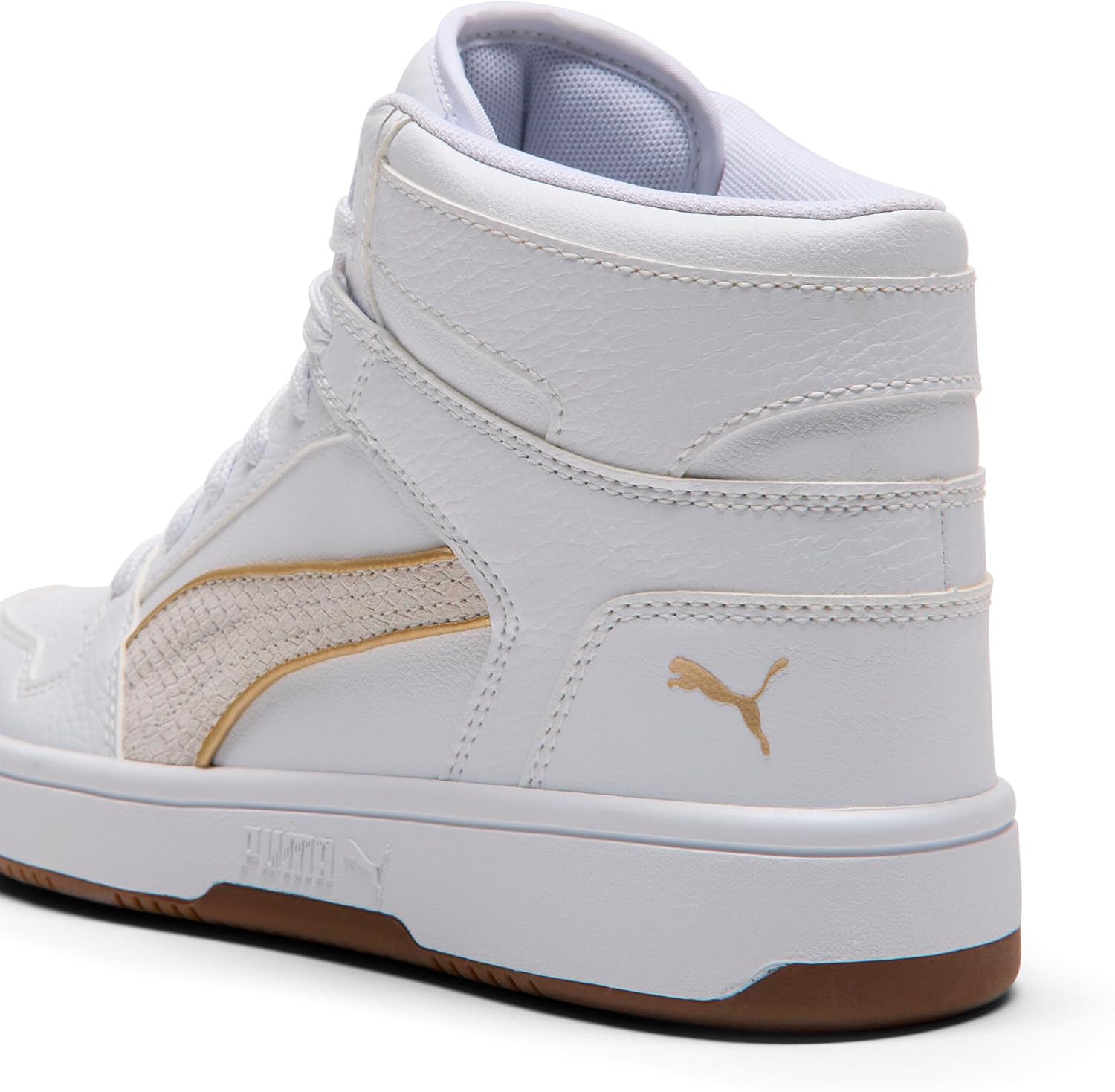 Puma Womens Rebound Layup Luster Mid Shoes - Image 3