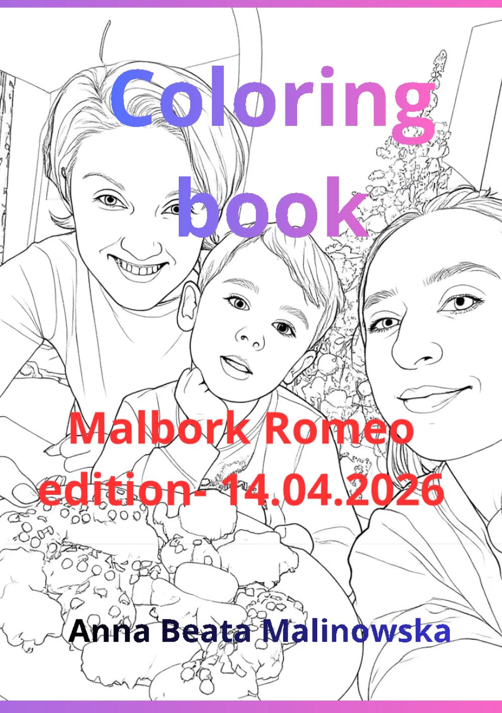 Malbork: coloring book: Vol. II Knight edition- Romecito