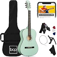 Vista 10 de Best Choice Products Kit de Iniciación de Guitarra Acústica de Madera Completa para Principiantes de 38 Pulgadas con Funda de Transporte, 6 Púas