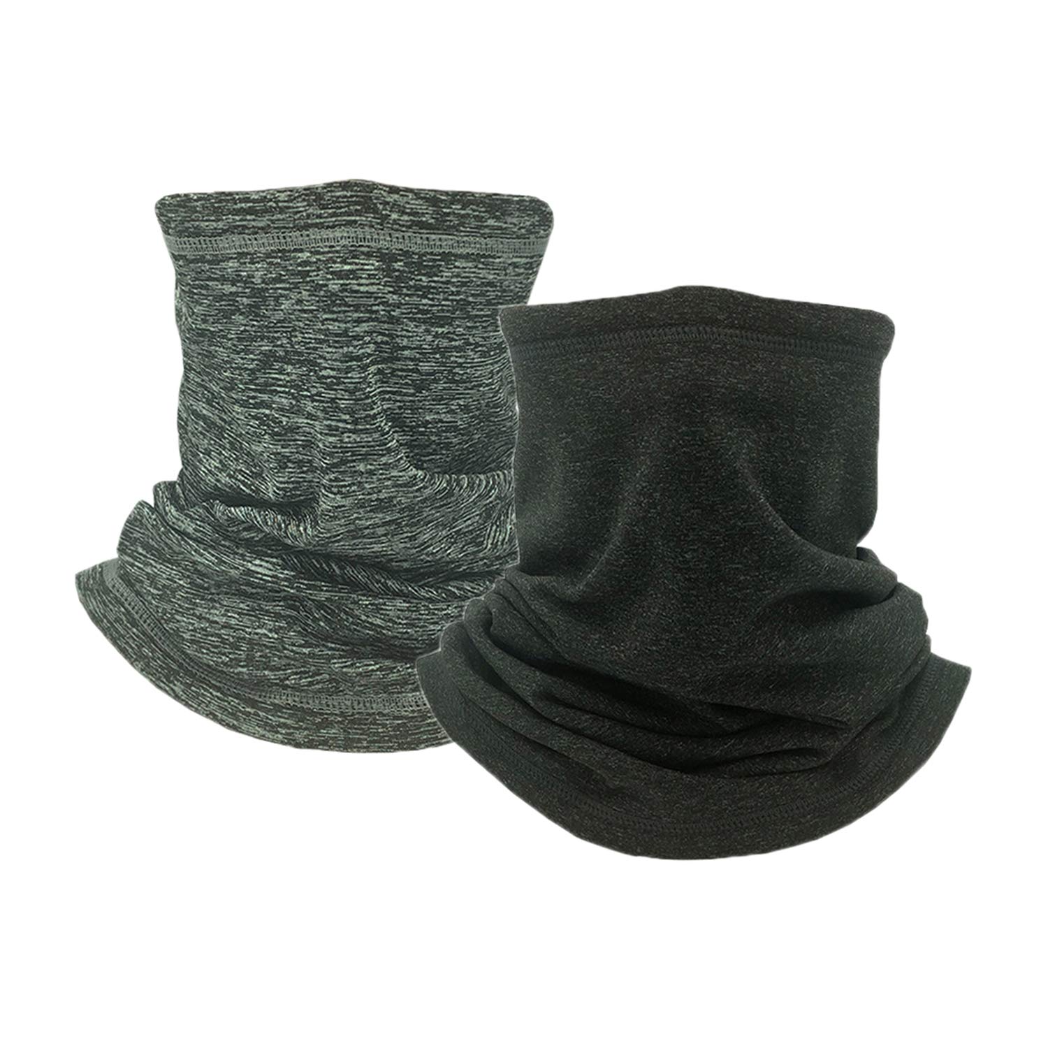 Zerolove2 Packs Neck Warmer Gaiter Face Neck Cover For Cold Weather In Winter