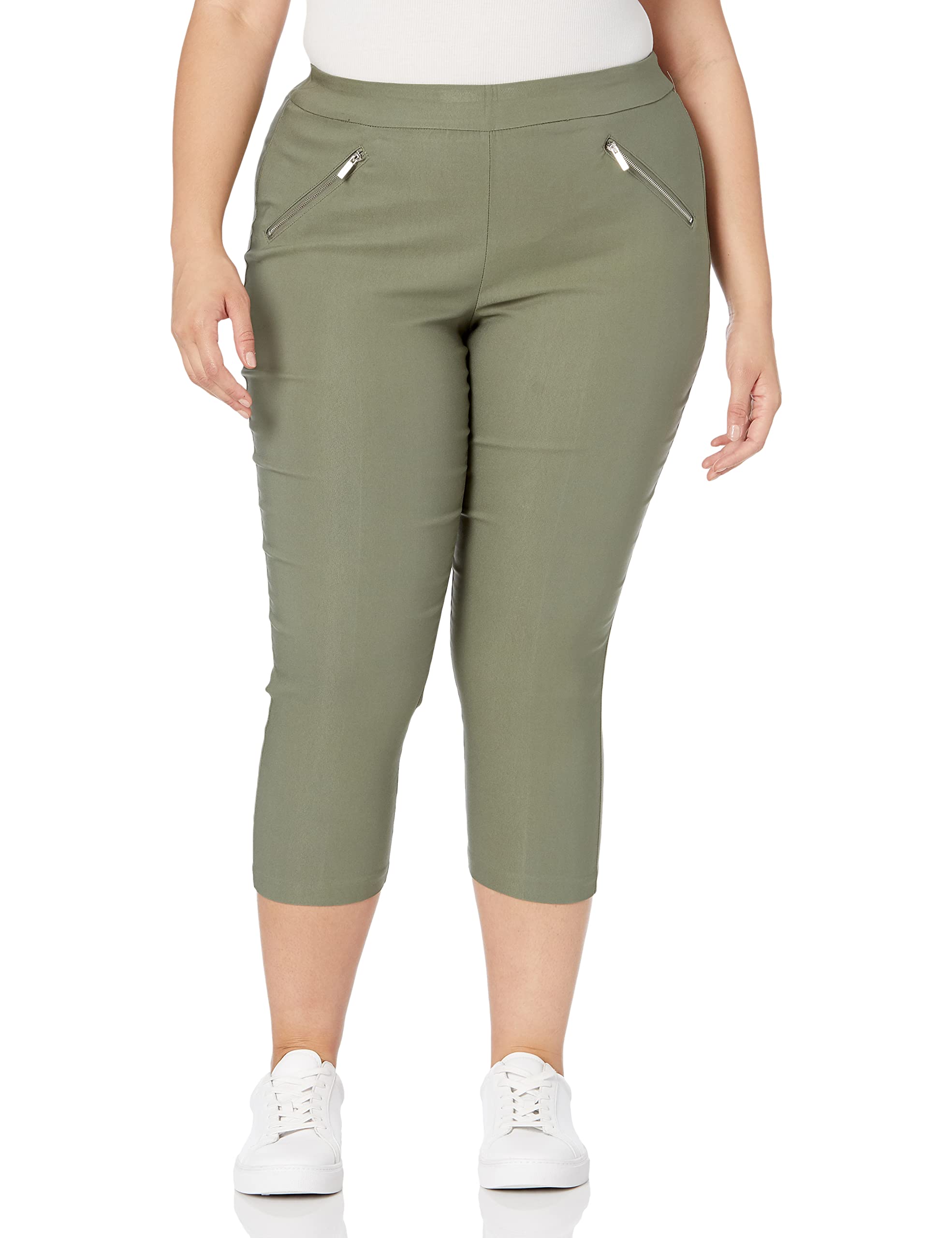 Nanette Nanette Lepore Womens Pull on Cropped Pants with FRS