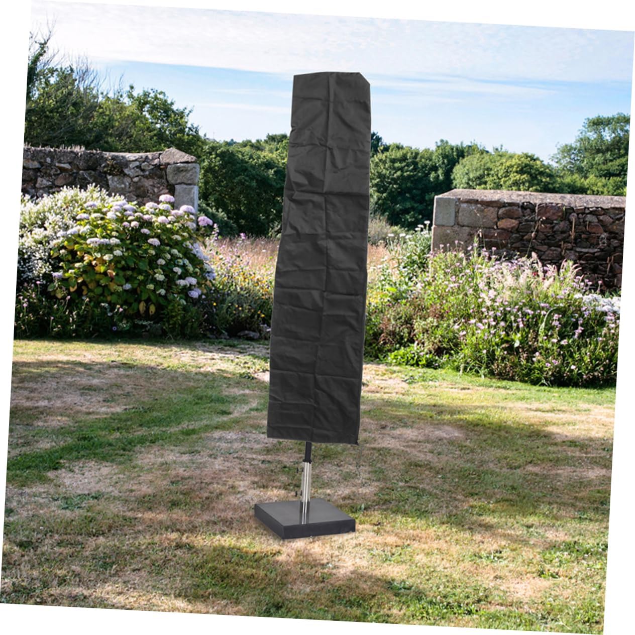 Mipcase 4pcs Parasol Cover for Patio Umbrella Oxford Cloth Protector for Outdoor Use Fits up to Umbrellas Weather Resistant and Easy to Store