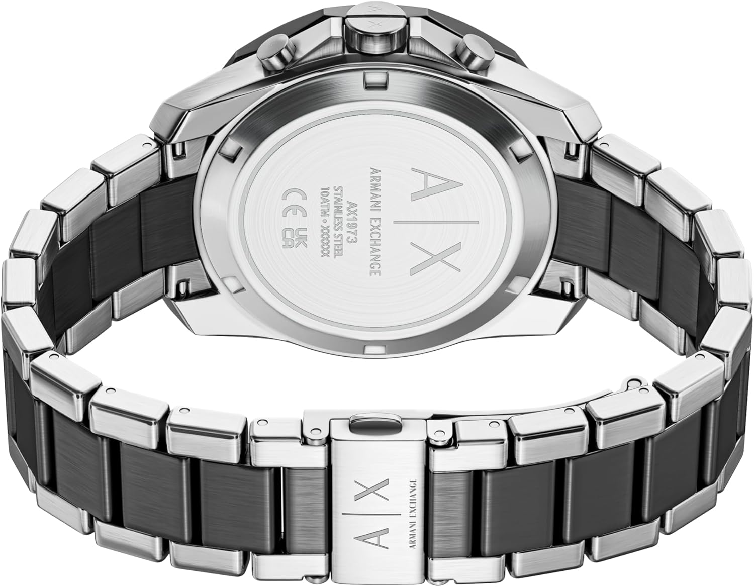 Armani Exchange A|X Dive-Inspired Stainless Steel Watch for Men