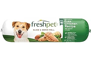 Freshpet Dog Food, Slice and Serve Roll: Pure Grain Free Chicken Goodness