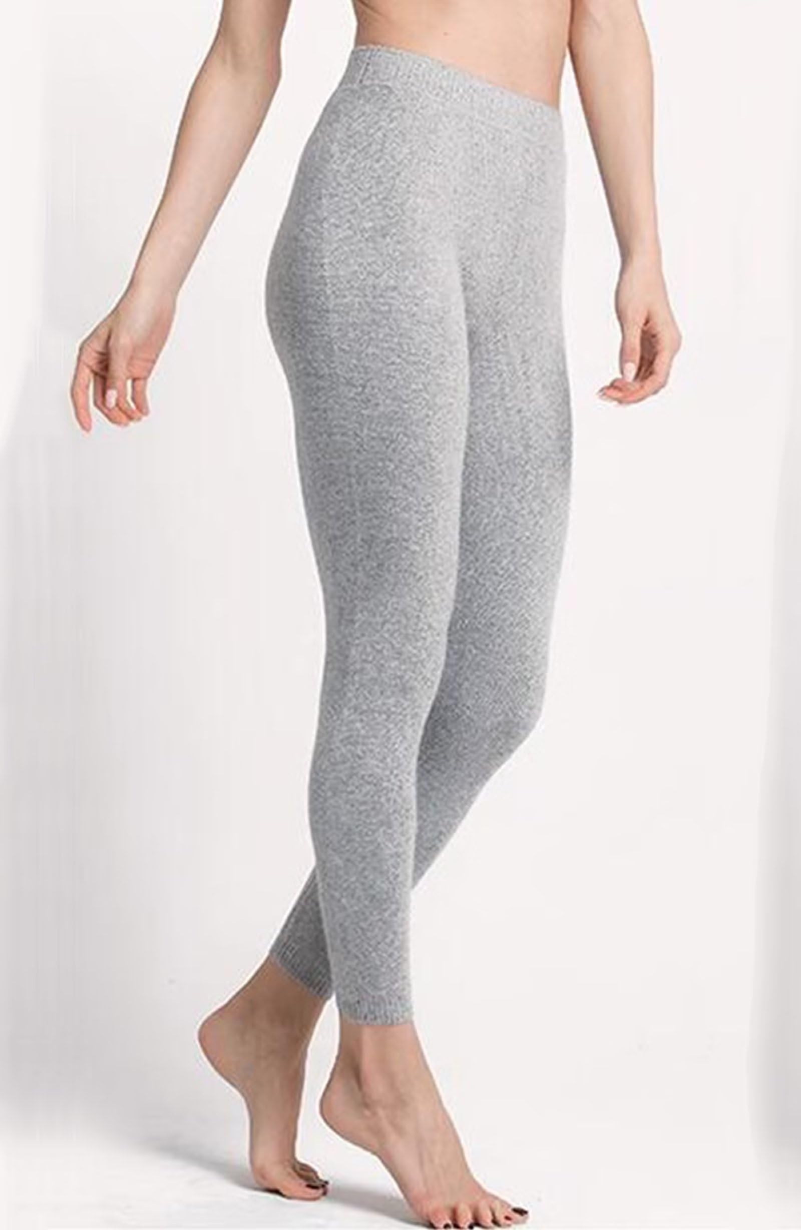Donna Intimo Termico Pantaloni Leggins Termico 100% Cachemire Pantaloni di Compressione