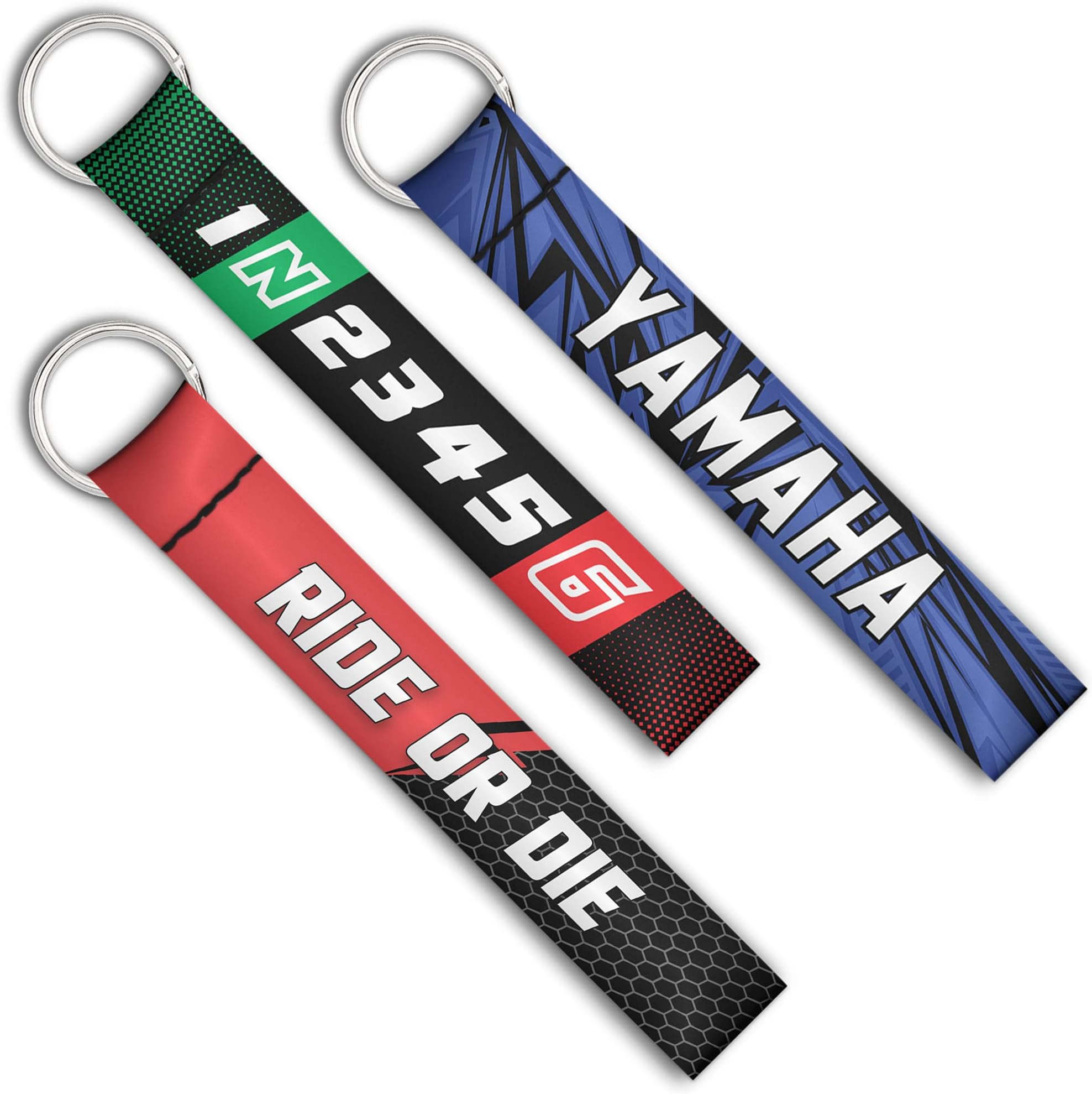 MOTOPULSEkeychain for bikes | 3 NEW Premium Keychains | key chain for bikes (Ride or die)