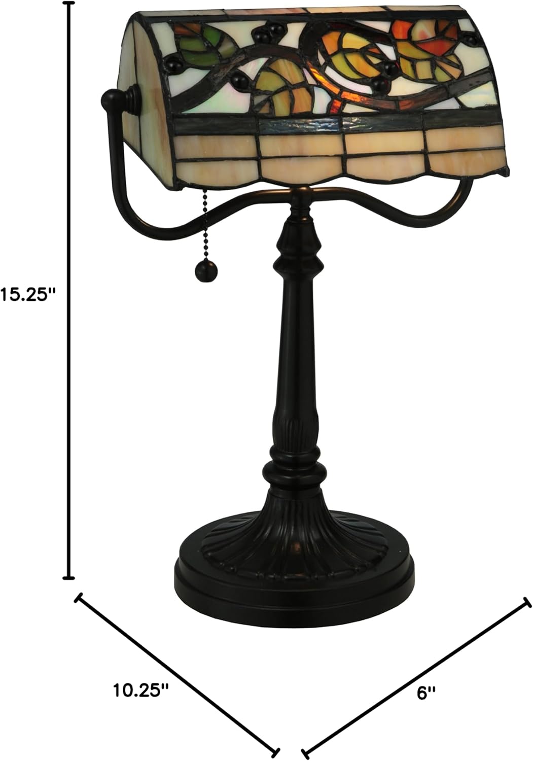 Vineyard Bankers Table Lamp