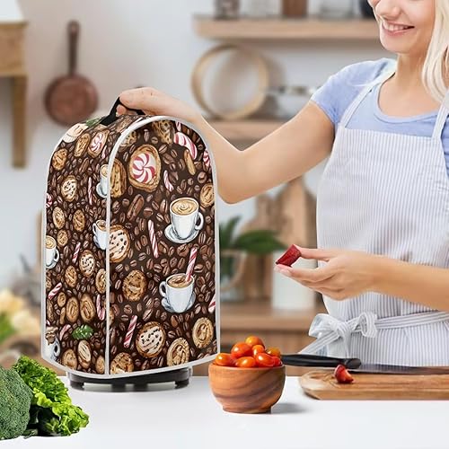 Vista 159 de doginthehole Hummingbird Blender Covers for Kitchen, Washable Appliance Covers Anti Fingerprint Stain Resistant Polyester Blender Dust Cover