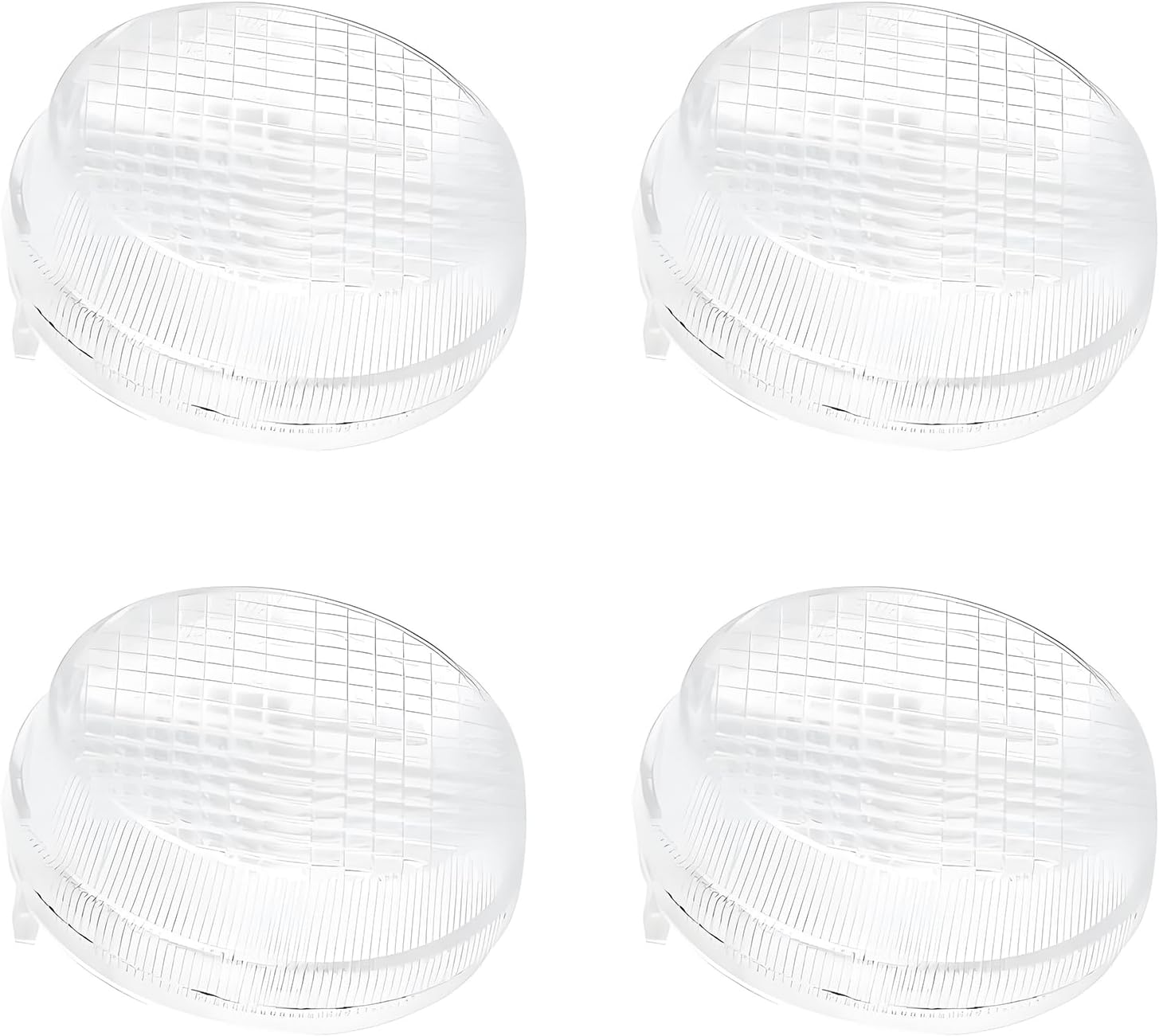 4pcs Motorcycle Turn Signal Lens Covers for Honda Shadow Phantom Spirit Interstate Metropolitan Valkyrie 1300 600 750 VT400 VT750 VT1300 1998-2018 Turn Signals Lenses for Honda Fury