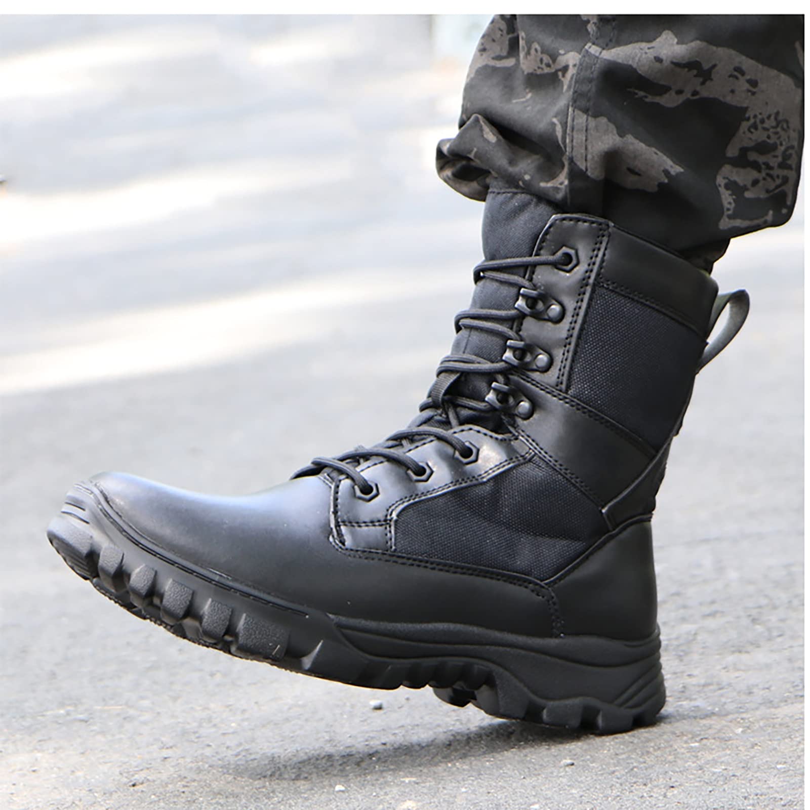 Tacticas Militares Botas Militares Hombre Negras Botas Tacticas Botas  Militares Calcetin Botas Tacticas Botas Sixka