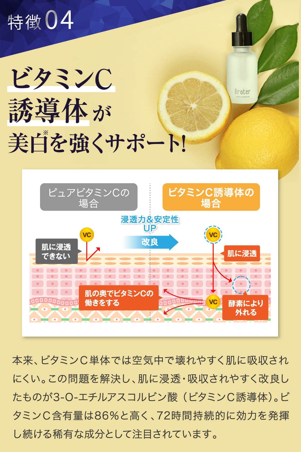 Amazon.co.jp: Brater 薬用美白美容液 エッセンス 30ml 【医薬部外品