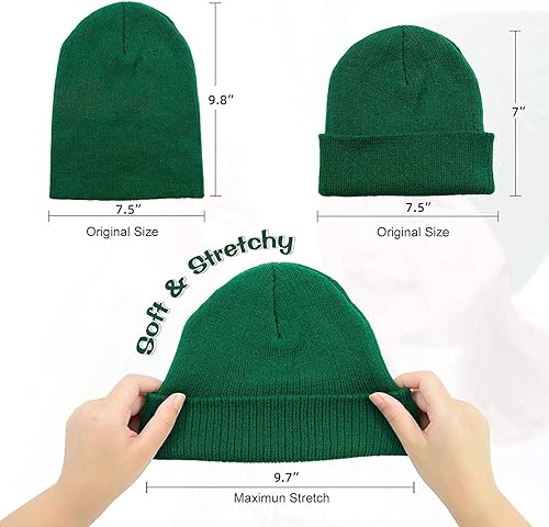 Miniatura 4 de Zando Gorro unisex de punto para bebé, gorro cálido para invierno, para bebés, lindos gorros para niños pequeños, gorro de hip-hop holgado