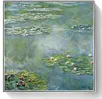 オスカル・クロード・モネ 、睡蓮、希少画集画、新品額装付 Amazon.co.jp: DIY番号によるペイント、 オスカル・クロード