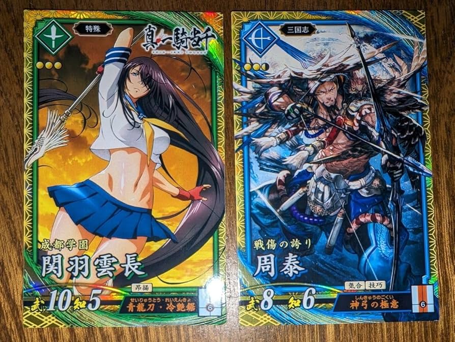 chaos 一騎当千 関羽雲長 箔押しサイン chaos tcg 一騎当千 関羽雲長 箔押しサイン⑥ - メルカリ