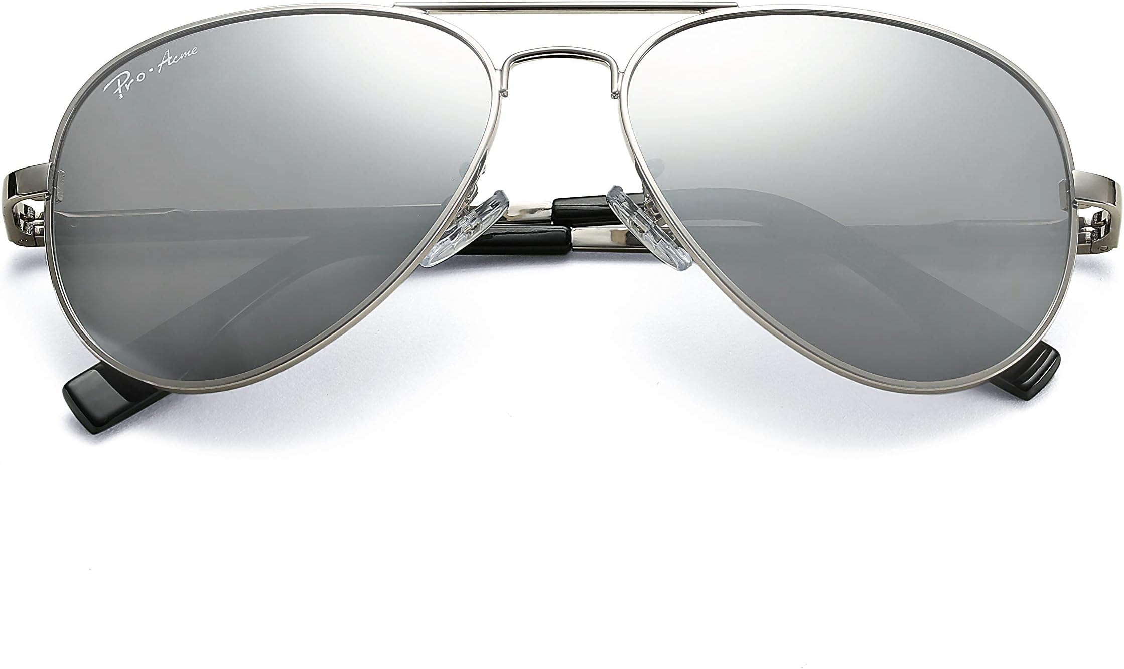 Pro Acme Classic Polarized Aviator Sunglasses 100% UV Protection, 52mm 58mm 63mm