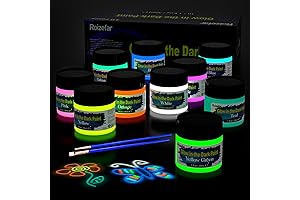 Roizefar Glow in the Dark Fabric Paint
