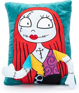 Disney Nightmare Before Christmas Sally 3D Snuggle Plush Pillow - Super Soft Plush Pillow - Measures 15 Inches