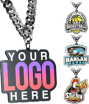 TrophySmack Ultimate Custom Logo Turnover Award Chain