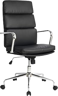 13 CASA Silla De Oficina Lawyer 25 Negro 64,5 x 71 x 108/115H cm