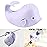 Bath Spout Cover for Bathtub,Baby Shower Protector Cover A Fun Way to Protects Baby from Bumping Head During Bathing Time Cute Soft Whale Design Making for Enjoyable Safe Baths (Lavender)