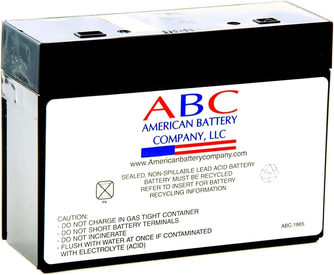 APC UPS Battery Replacement, RBC10, for APC Back-UPS Model BF350, BF280C