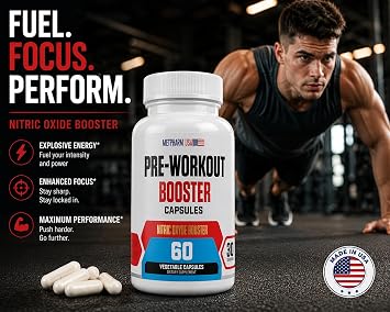 Advanced Pre-Workout Formula Booster Capsules