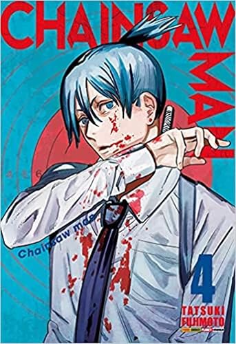 Chainsaw Man vol. 4 — capa da edição Panini