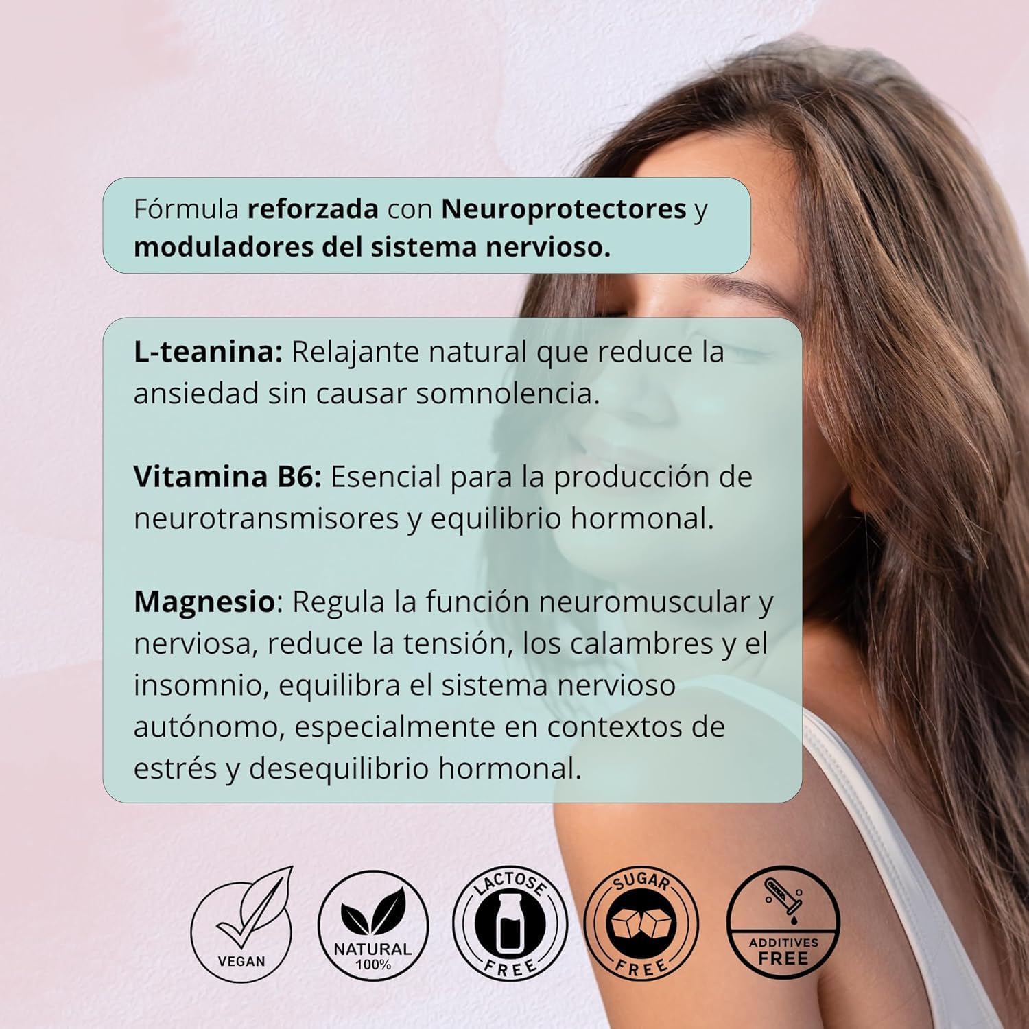 CORTIZEN – Suplemento Mujer Cordyceps capsulas + Rhodiola + Bacopa + Magnesio | Regulador Hormonal Natural, Equilibrio Emocional y Bienestar | Estrés y Cortisol | 90 Cápsulas | Nonna Cosmetics