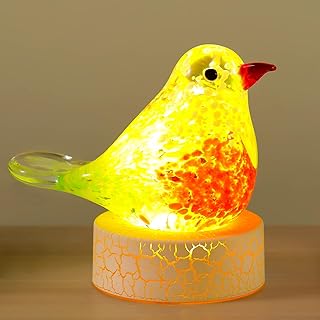 14 Kitchen Window Decor Ideas to Elevate Natural Light 52 Ornalrist Handmade Glass Birds Figurines Home Decor, Hand Blown Bird Gif...