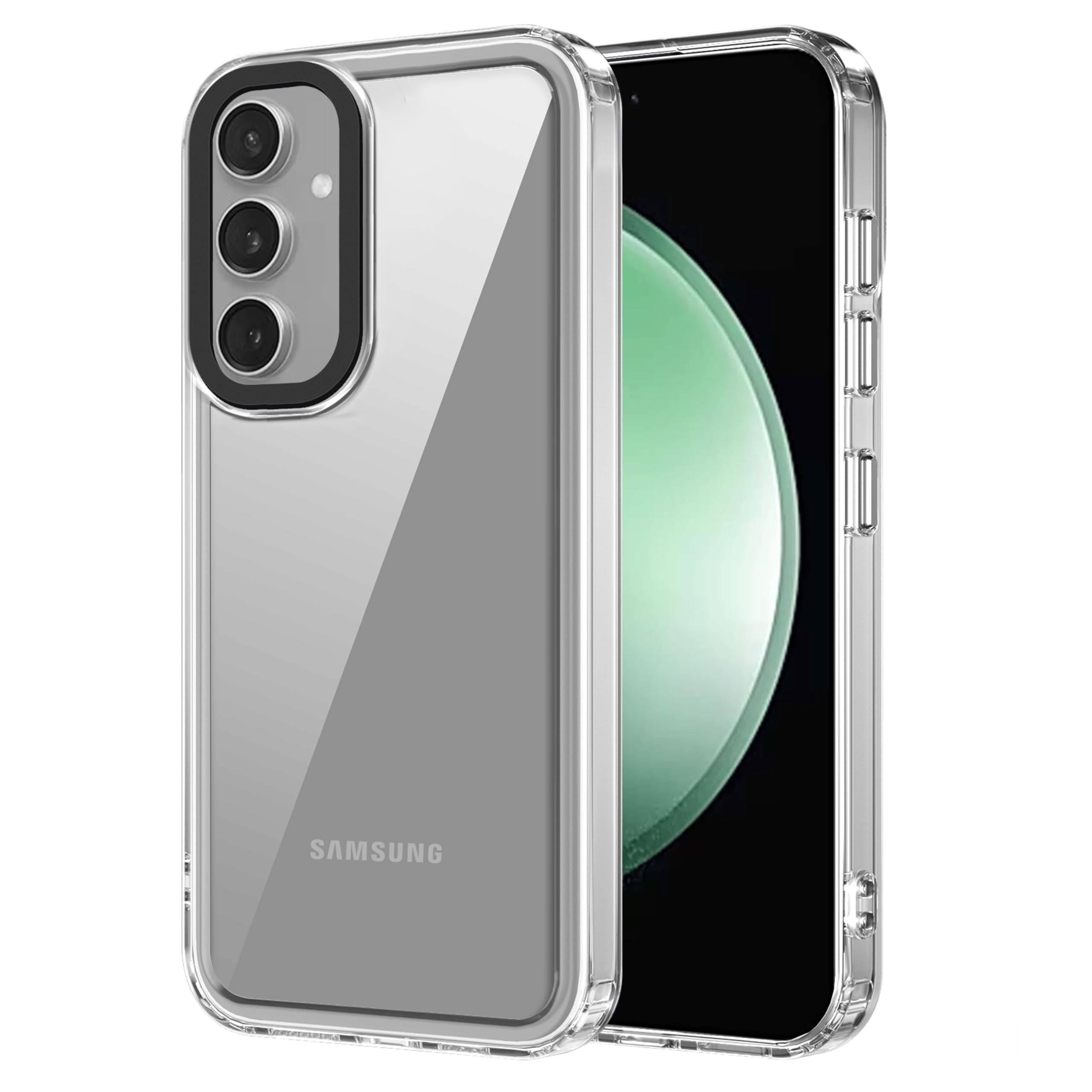 amazon basics Back Case Cover for Samsung Galaxy S24 Plus 5G (TPU + PC_Transparent) (B0CSPJ81G5) Amazon Price History, Amazon Price Tracker