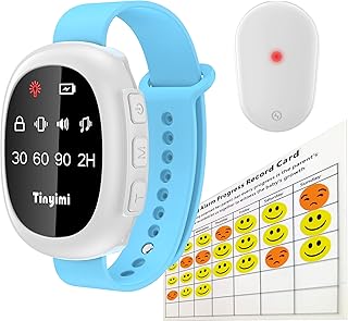 Wireless Bedwetting Alarm Potty Training with Sound & Vibration & Timer Setting for Nannies Family Nursing Workers (BBlack)