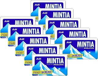 Beatcraft™ MINTIA Refreshing Mints – Long-Lasting Flavor, Portable Japanese Breath Freshener Value Pack Of 10packs (50 Pieces) Varieties (Wild & Cool)