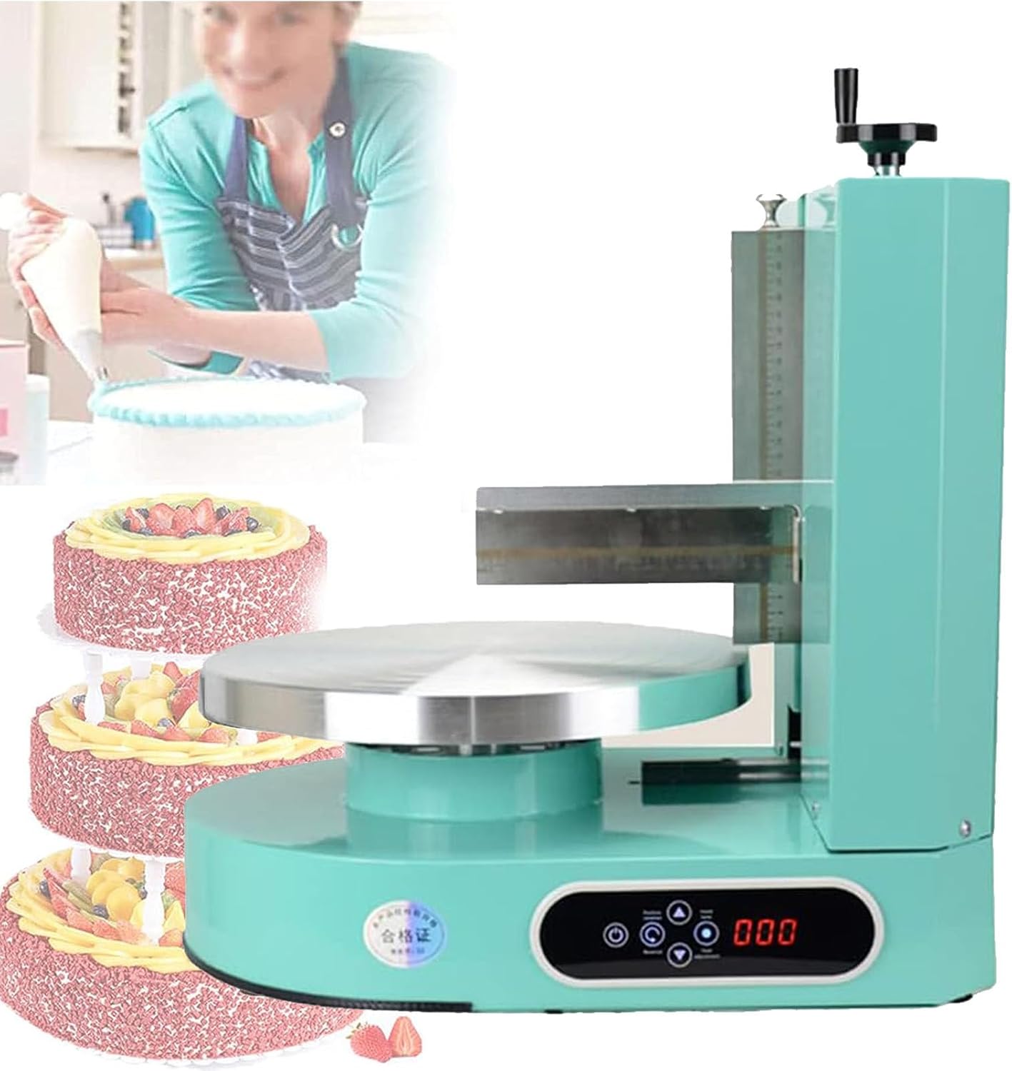 Automatic Cake Cream Spreader, ショップ Cake Coating Smoothing