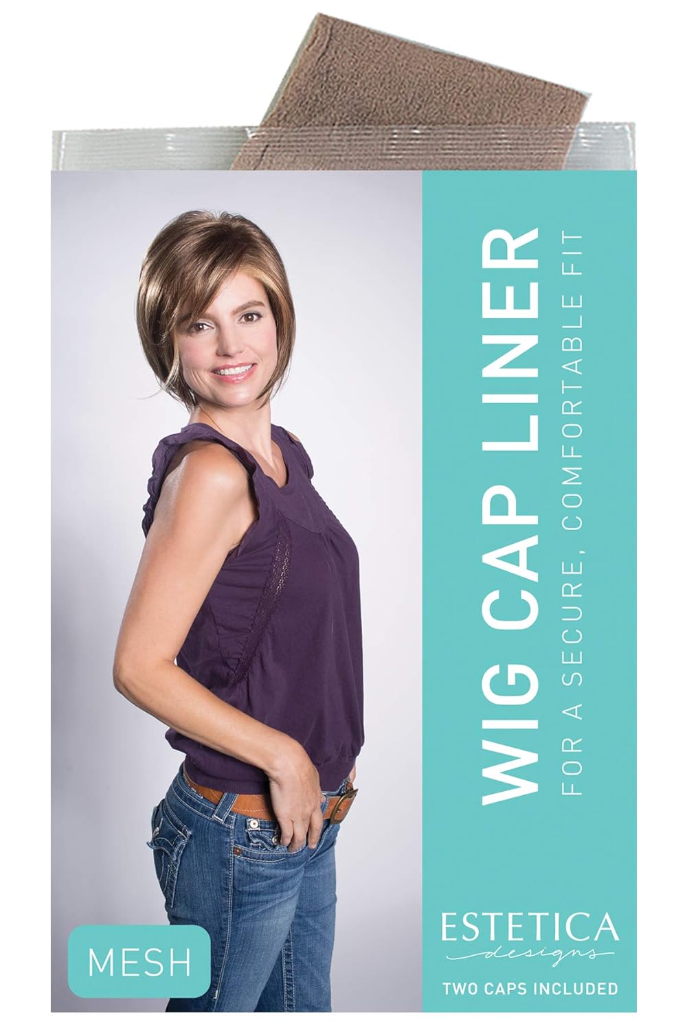 Estetica Designs Wig Care Kit: 4pc Care Bundle with Wig Cap & 19 Page Q&A Guide (Moisturizing, All Hair Types)