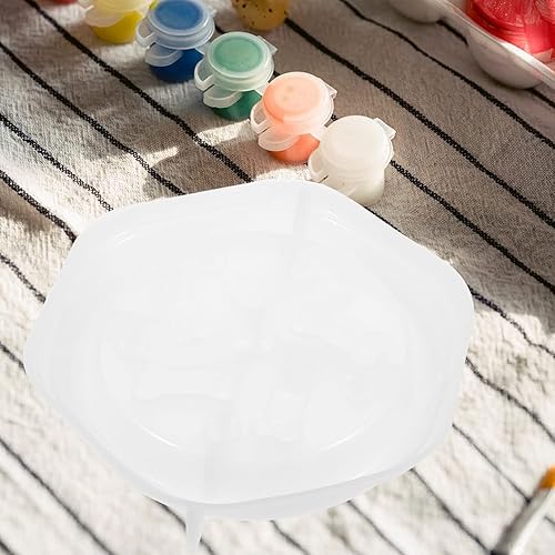 Miniatura 7 de FOMIYES Moldes de resina de silicona de resina epoxi de silicona para perros, moldes de tazón de comida para mascotas, alimentador lento, tazón de