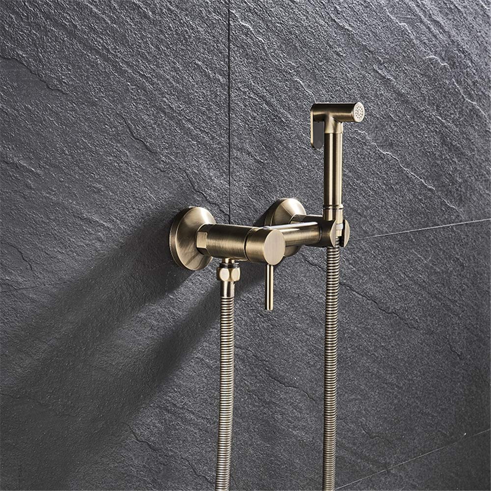 Zabytkowa Brązowa Bateria Wannowa Sitz, Ręczny Bidet | Przyjazne Dla Dzieci I Osób Starszych, Higiena Menstruacyjna Dla Kobiet I Higiena Osobista W łazience (Antique Bronze B)