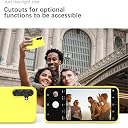 YATWIN Silicone Back Case for Samsung Galaxy A16, Soft-Touch Phone Back Cover for Samsung Galaxy A16 - Yellow gallery image