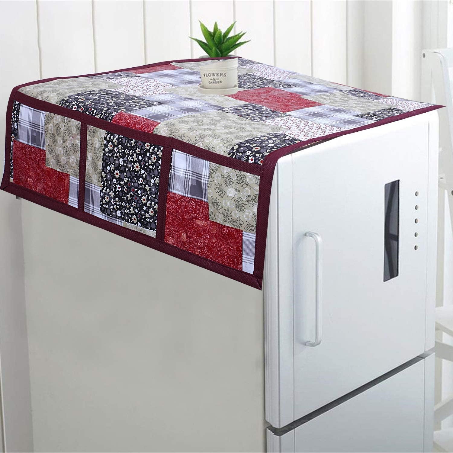 Floral Fridge Cover - Protect & Organize! -27 Floral Fridge Cover - Protect & Organize! -27