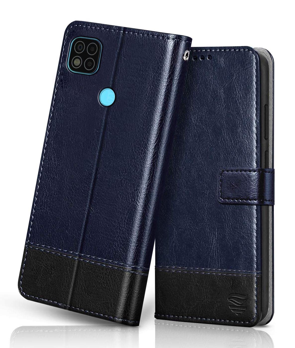 FLIPPED Vegan Leather Flip Case - Redmi 9, Poco C31 -1