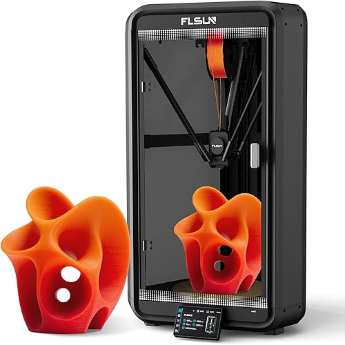 Miniatura 10 de Impresora 3D oficial FLSUN V400 Delta de 15.748ins velocidad de impresión rápida con extrusora directa de metal completo de 7 pulgadas, soporte de