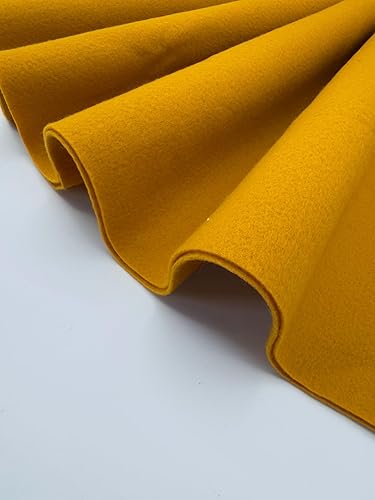 EOVEA - Tela de fieltro: 0.063 in de grosor y suave, fieltro de 72 pulgadas de ancho por yarda para costura, tapicería, cojín, acolchado, bricolaje,
