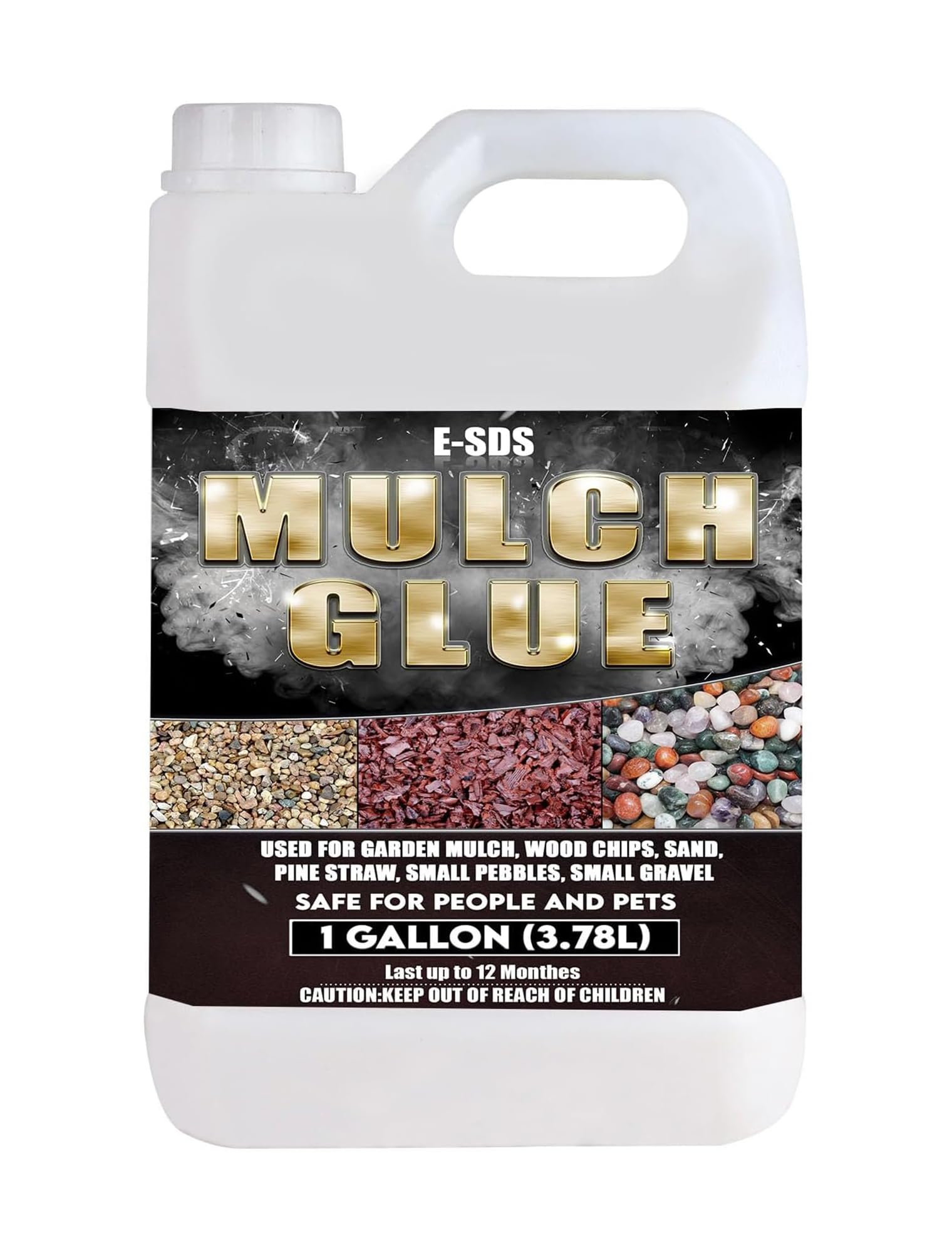 1 gallon mulch glue for landscaping