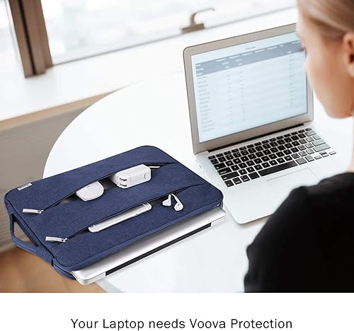 Miniatura 7 de Voova - Funda para laptop de 11.6, 13, 13.3, 14 y 15.6 pulgadas, resistente al agua, bolsa protectora para laptop