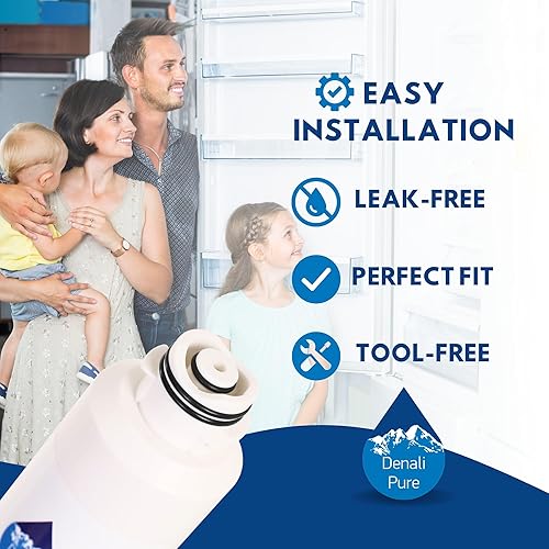 Miniatura 6 de Filtro de agua de repuesto para refrigerador Samsung RFG29PHDRS, compatible con Samsung DA29-00020B, DA29-00020A, cartucho de filtro de agua para