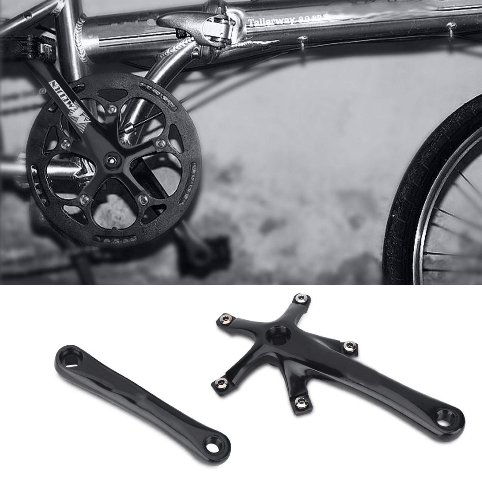 pédalier 1 Paire 170 MM VTT vélo de Route Alliage Simple pédalier pièces de réparation Accessoire