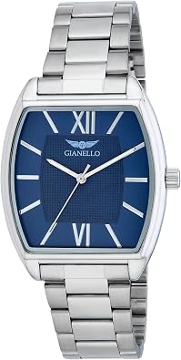 Gianello Mens Saturna 38mm Bracelet Watch GNL7791 Blue
