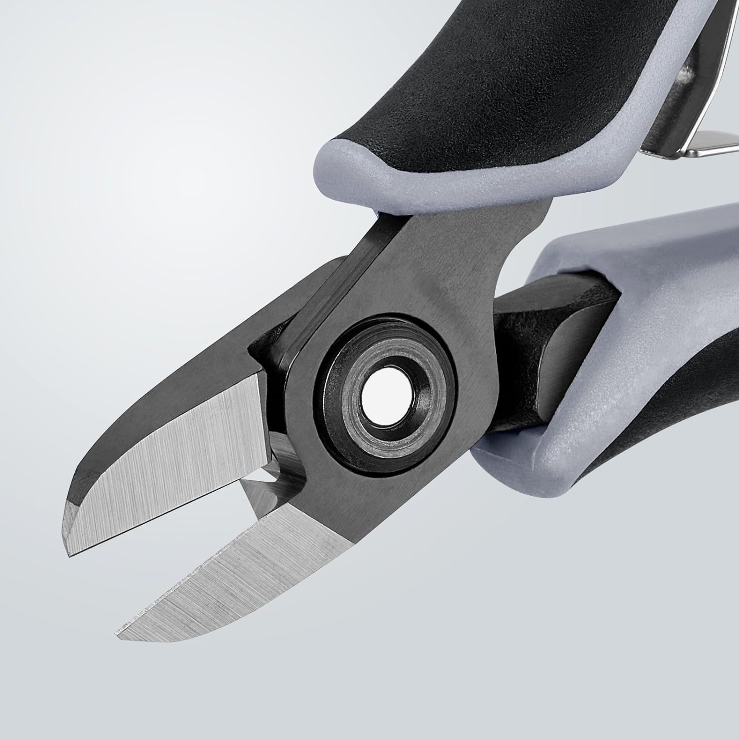 KNIPEX Precyzyjne szczypce tnące boczne dla elektroników ESD z osłonkami wielokomponentowymi 125 mm, 79 22 125 ESD