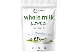 Premium Grade Whole Milk Powder: Pure and Pasture-Raised Nutrition