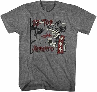American Classics ZZ Top Mescalero Album Graphic Skeleton T Shirt