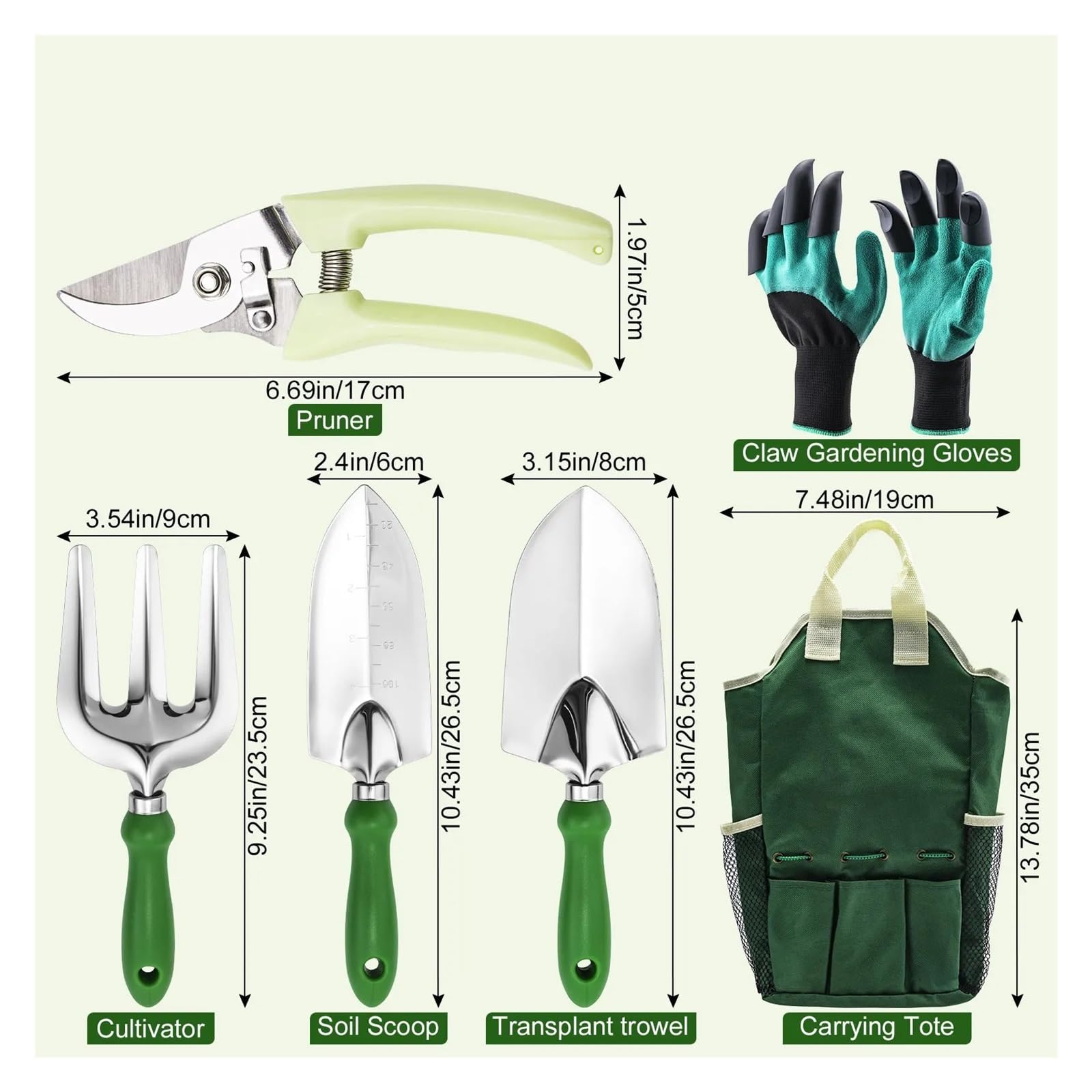 Ensemble d'outils de Jardinage